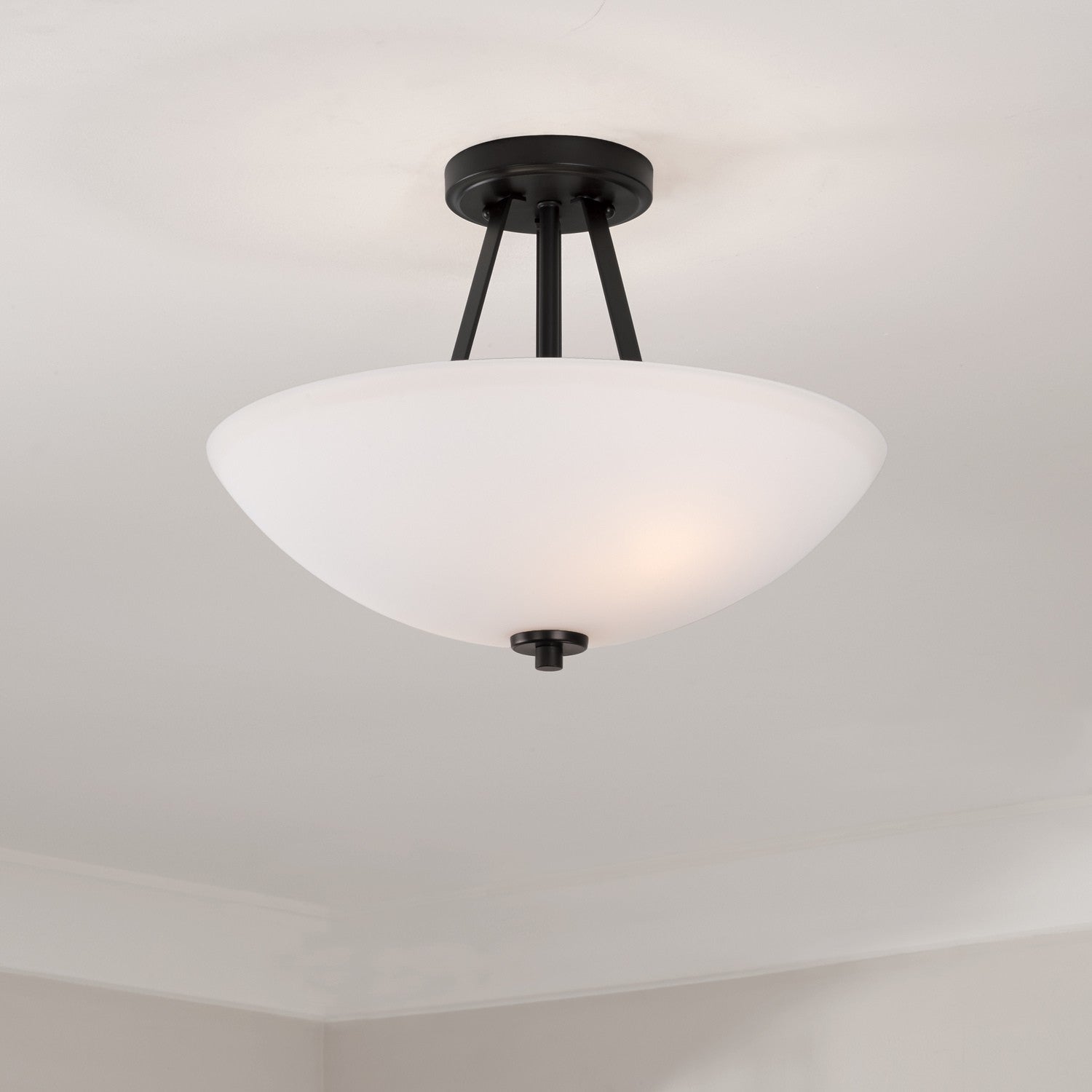 Capital Lighting - 218921MB - Two Light Dual Mount Semi Flush/Pendant - Stewart - Matte Black