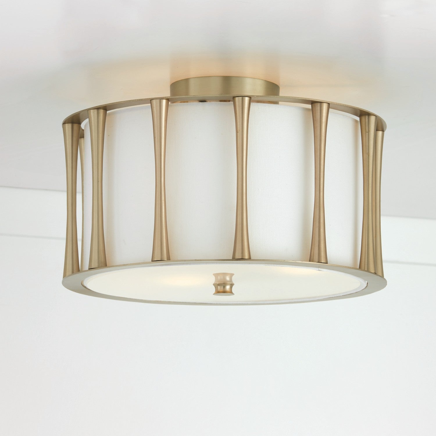 Capital Lighting - 244631MA - Three Light Dual Mount Semi Flush/Pendant - Bodie - Matte Brass