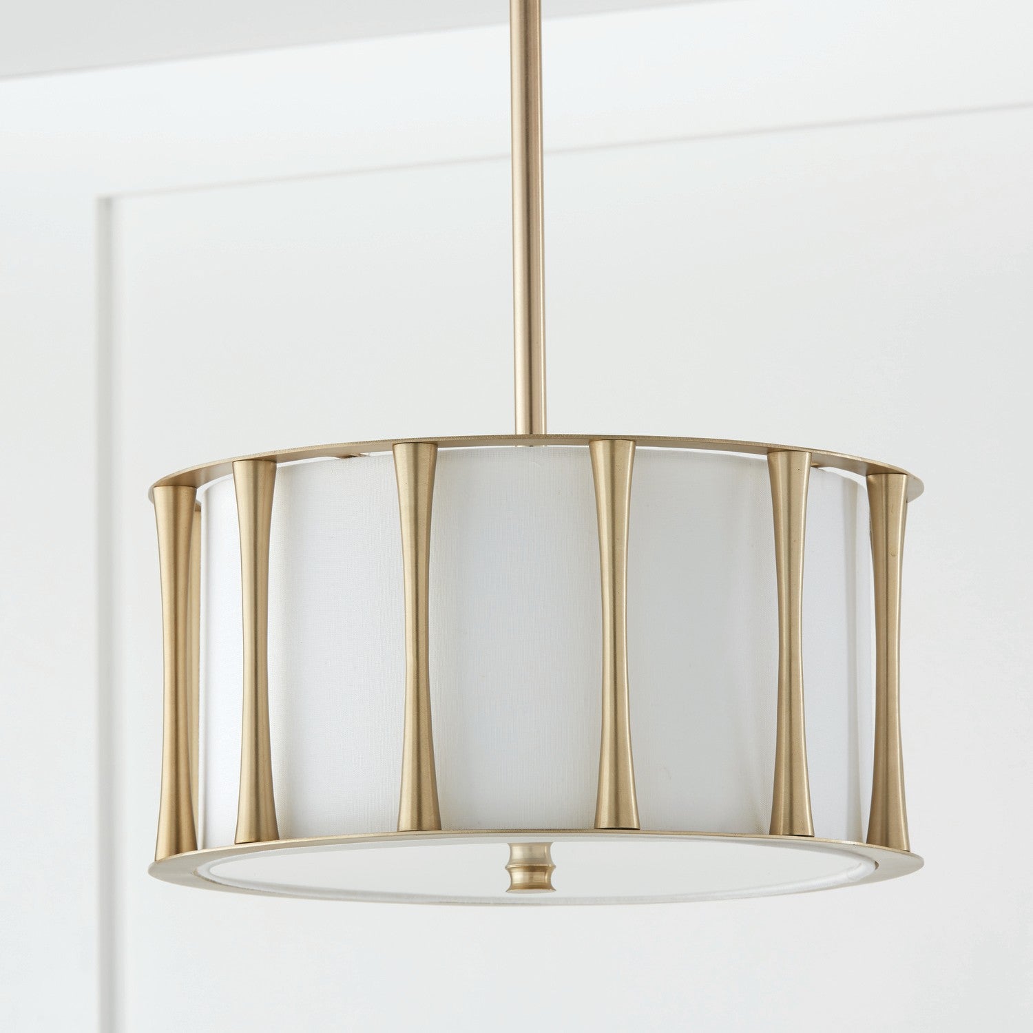 Capital Lighting - 244631MA - Three Light Dual Mount Semi Flush/Pendant - Bodie - Matte Brass