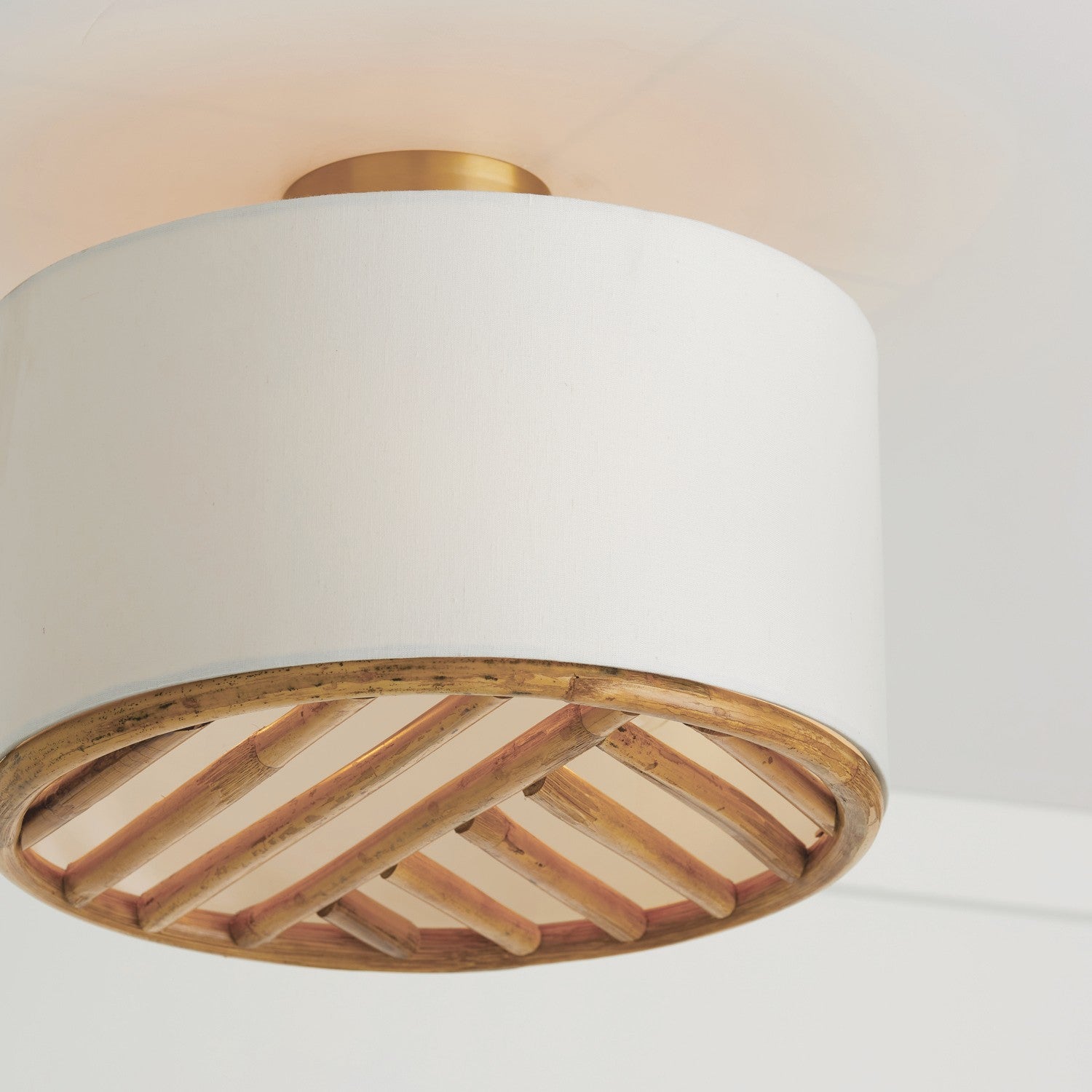 Capital Lighting - 247431MA - Three Light Dual Mount Semi Flush/Pendant - Soleil - Matte Brass