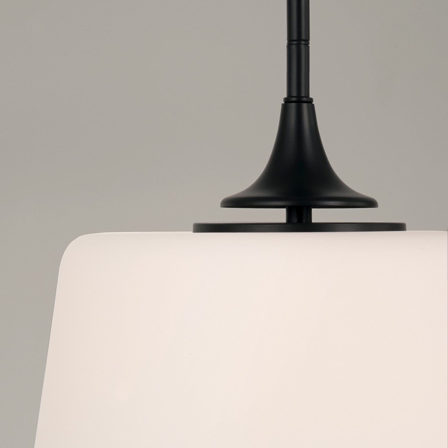 Capital Lighting - 248911MB - One Light Dual Mount Semi Flush/Pendant - Presley - Matte Black