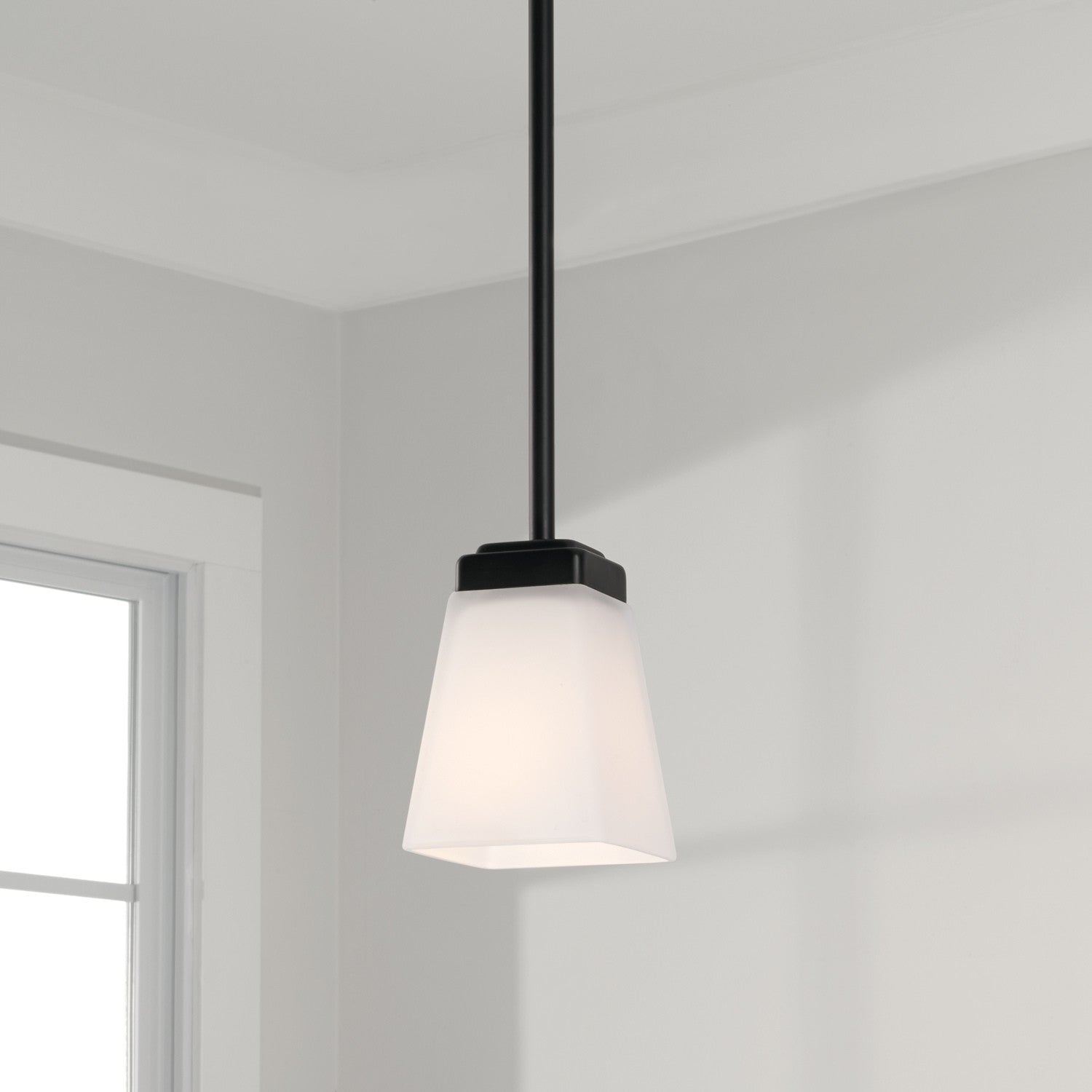 Capital Lighting - 314411MB-334 - One Light Pendant - Baxley - Matte Black