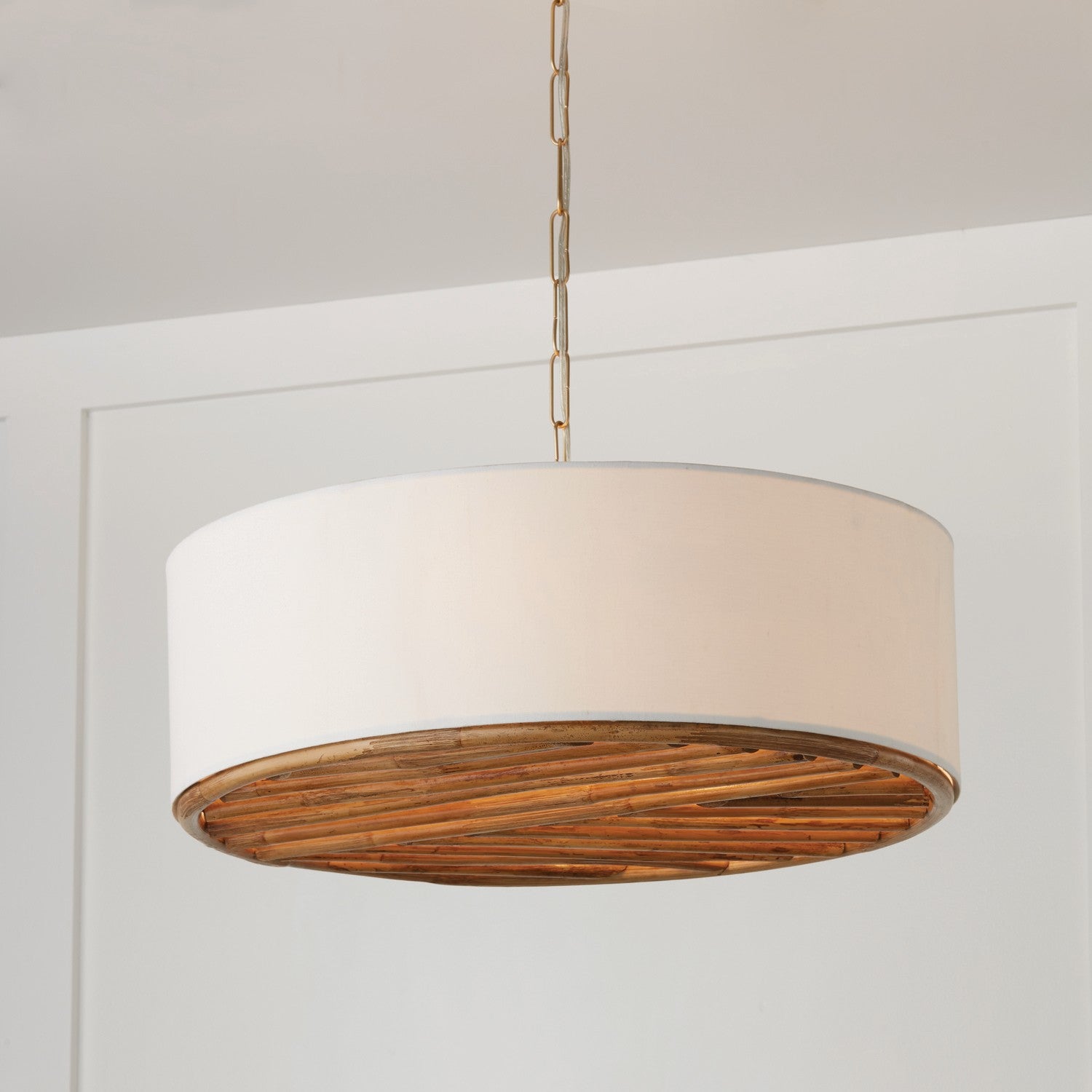 Capital Lighting - 347441MA - Four Light Pendant - Soleil - Matte Brass