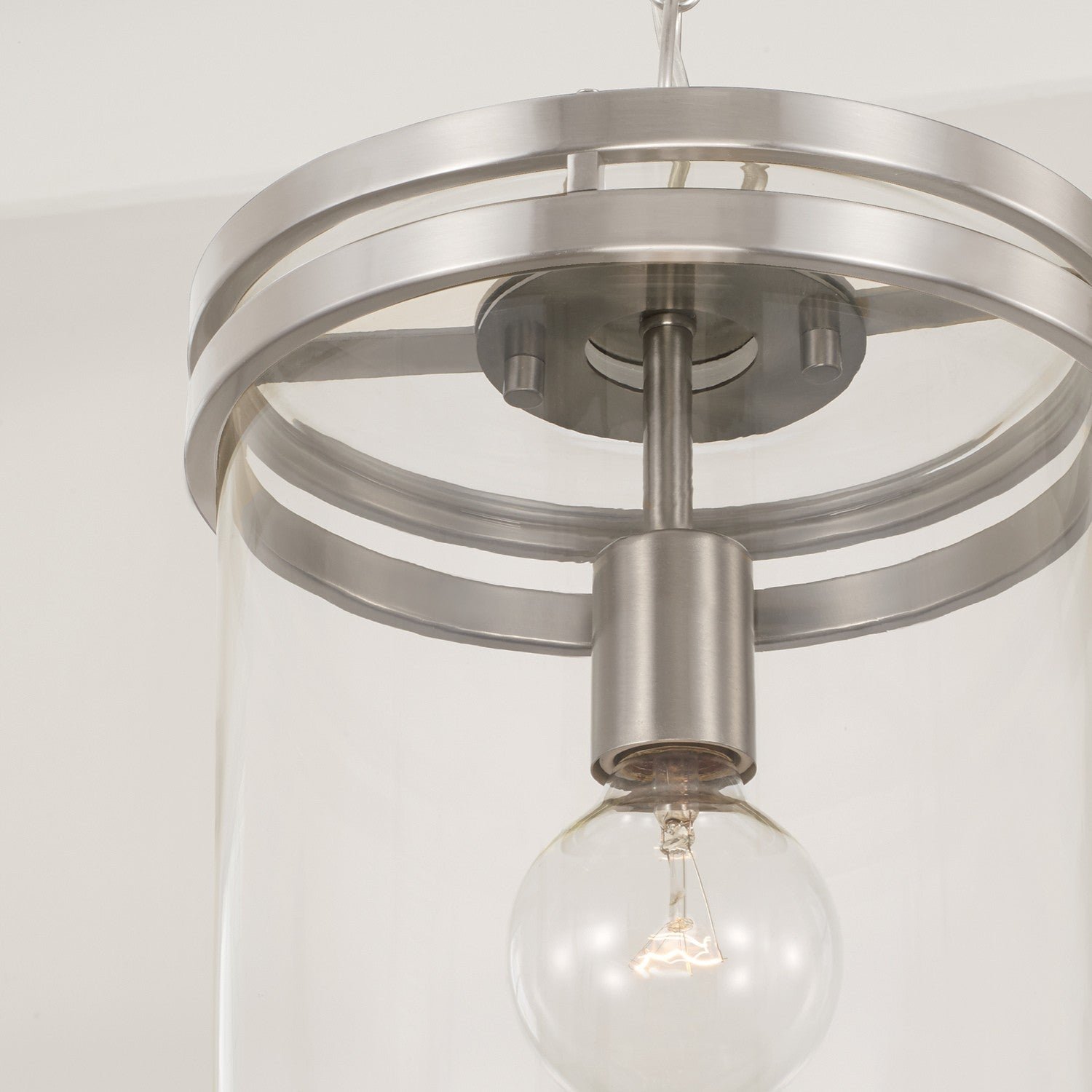 Capital Lighting - 348711BN - One Light Pendant - Fuller - Brushed Nickel