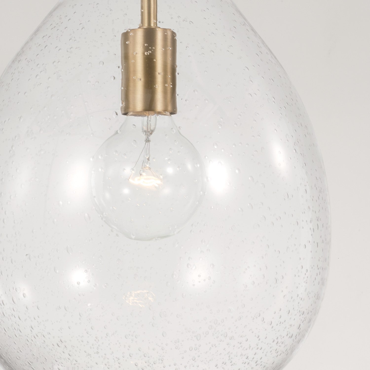 Capital Lighting - 349011AD - One Light Pendant - Brentwood - Aged Brass