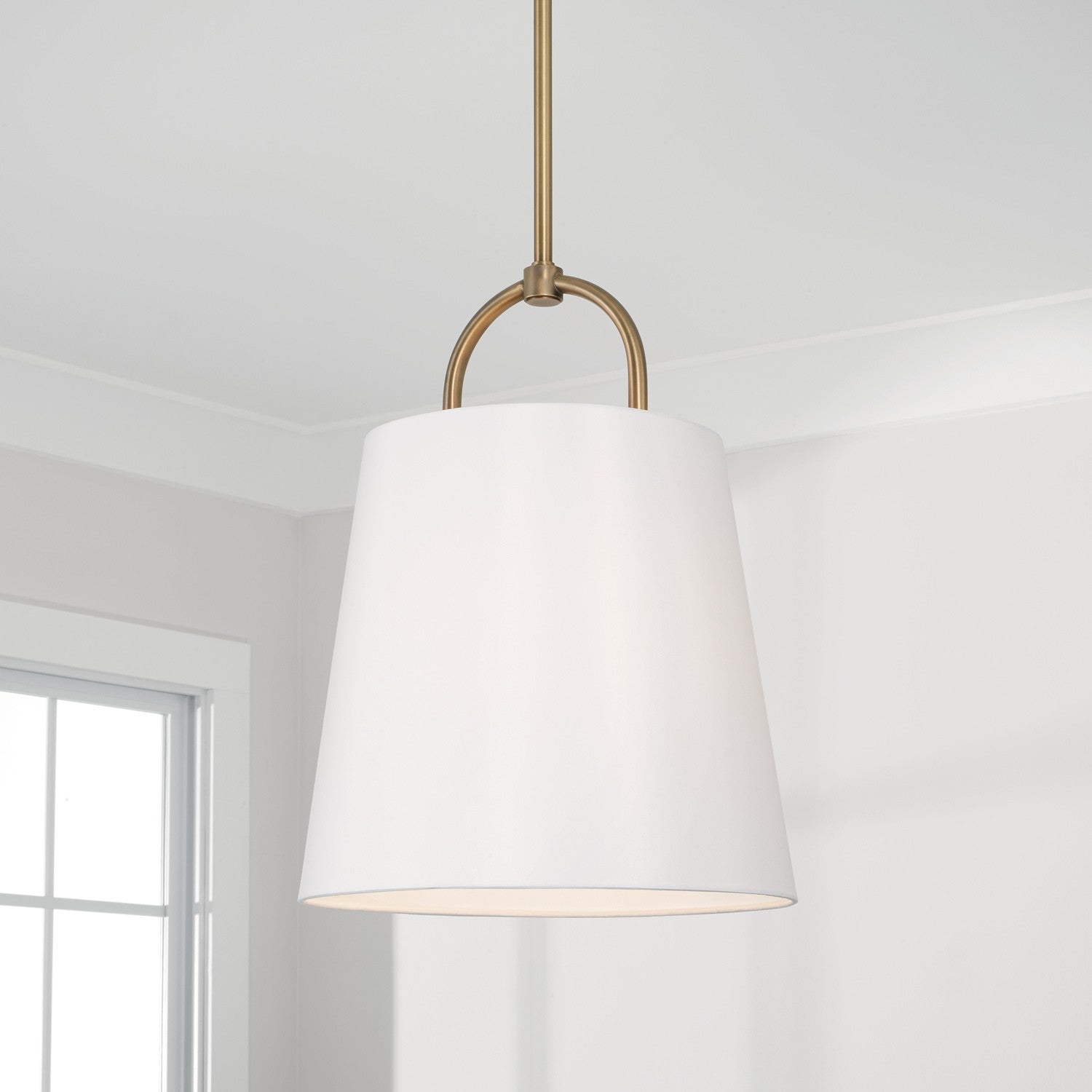 Capital Lighting - 349412AD - One Light Pendant - Brody - Aged Brass
