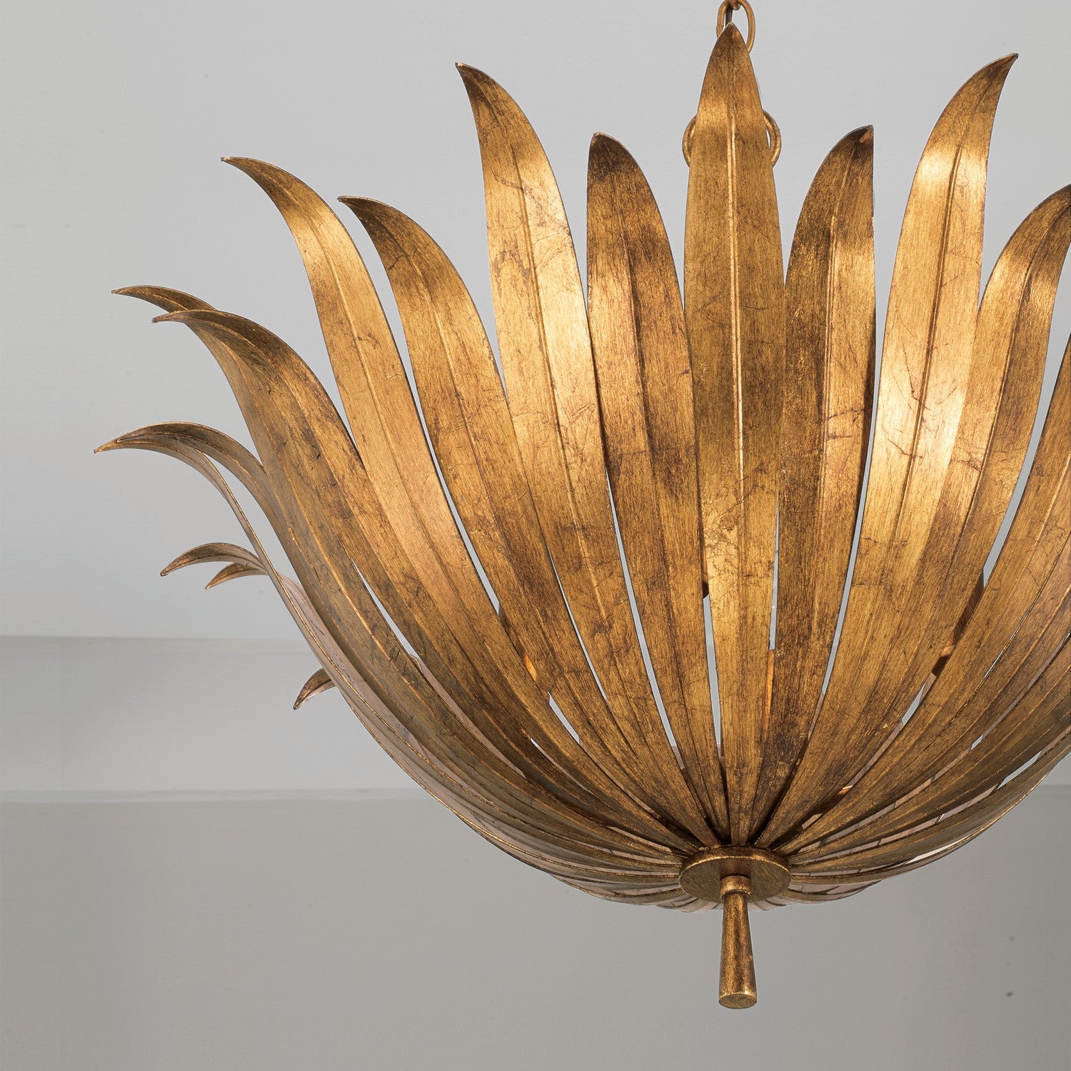Capital Lighting - 349541AG - Four Light Pendant - Eden - Antique Gold