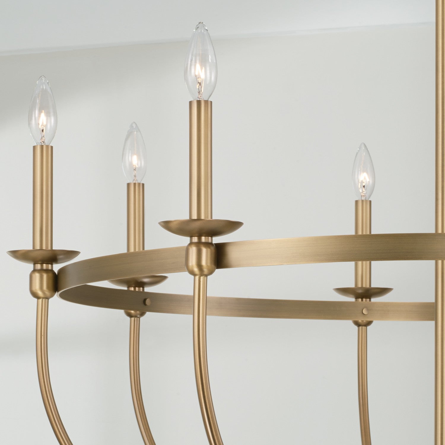 Capital Lighting - 425181AD - Eight Light Chandelier - Rylann - Aged Brass