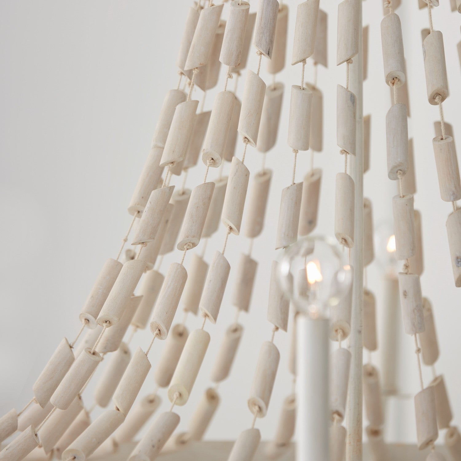 Capital Lighting - 447782OW - Eight Light Chandelier - Carissa - Organic White