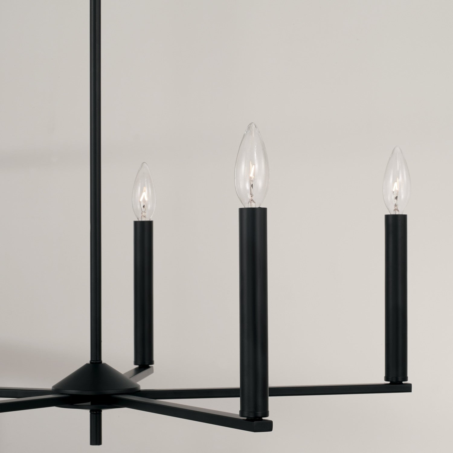 Capital Lighting - 448651MB - Five Light Chandelier - Portman - Matte Black