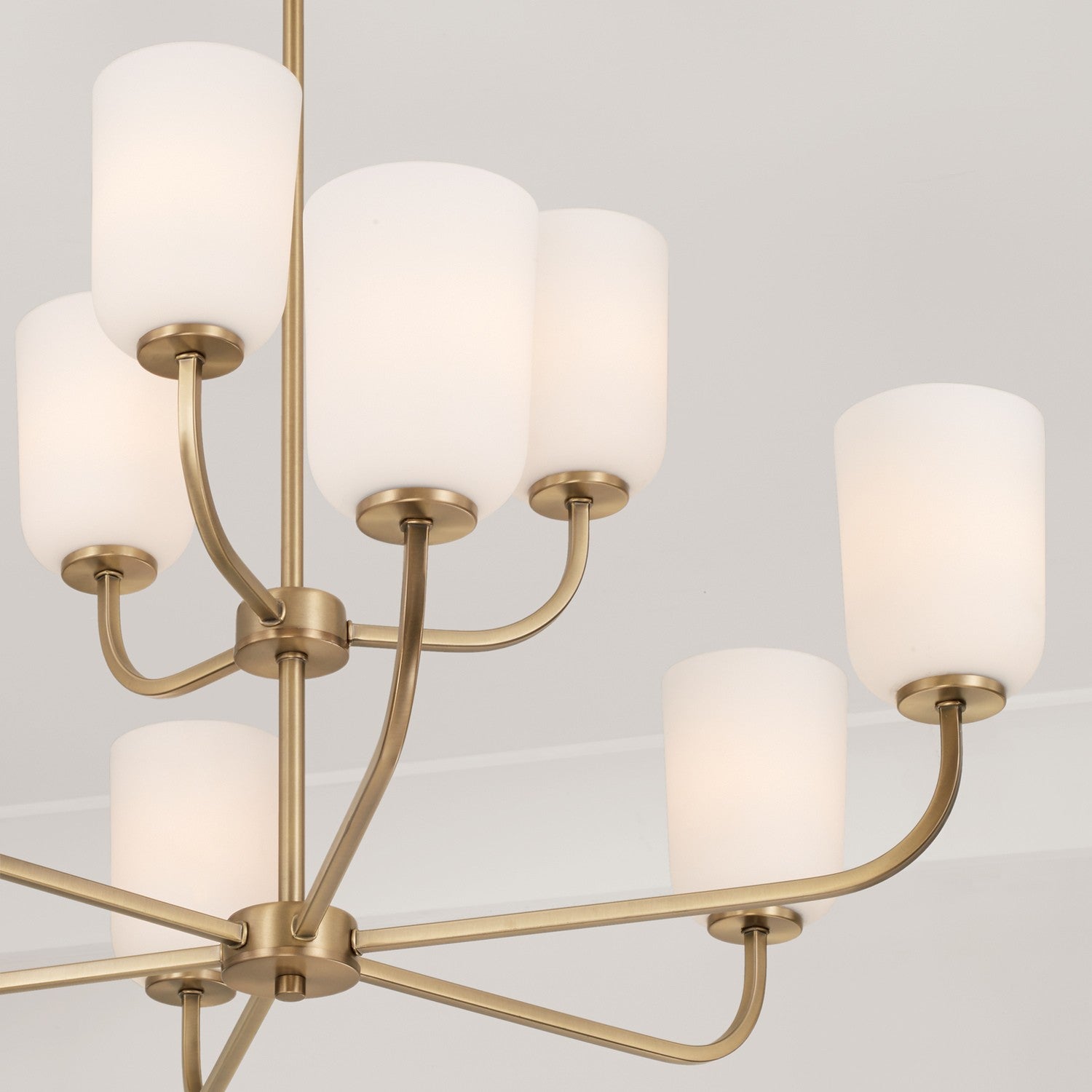 Capital Lighting - 448891AD-542 - Nine Light Chandelier - Lawson - Aged Brass