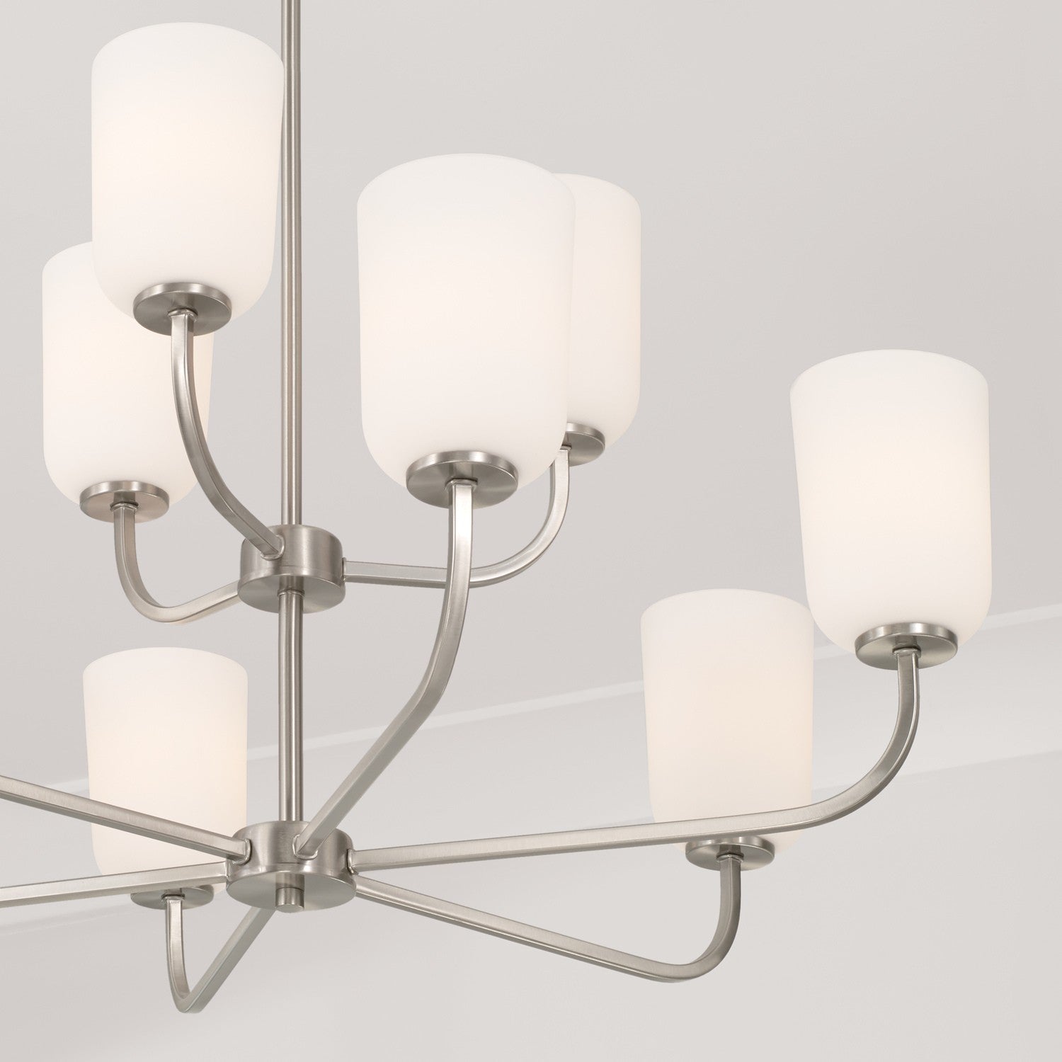 Capital Lighting - 448891BN-542 - Nine Light Chandelier - Lawson - Brushed Nickel