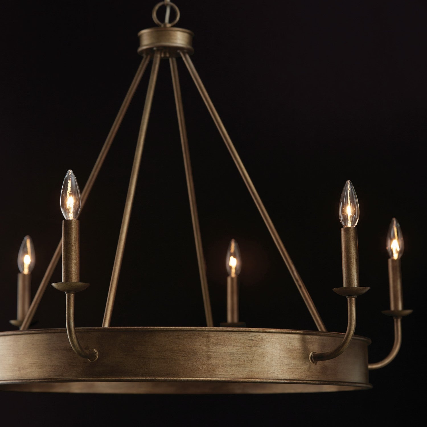 Capital Lighting - 449261ML - Six Light Chandelier - Nole - Mystic Luster