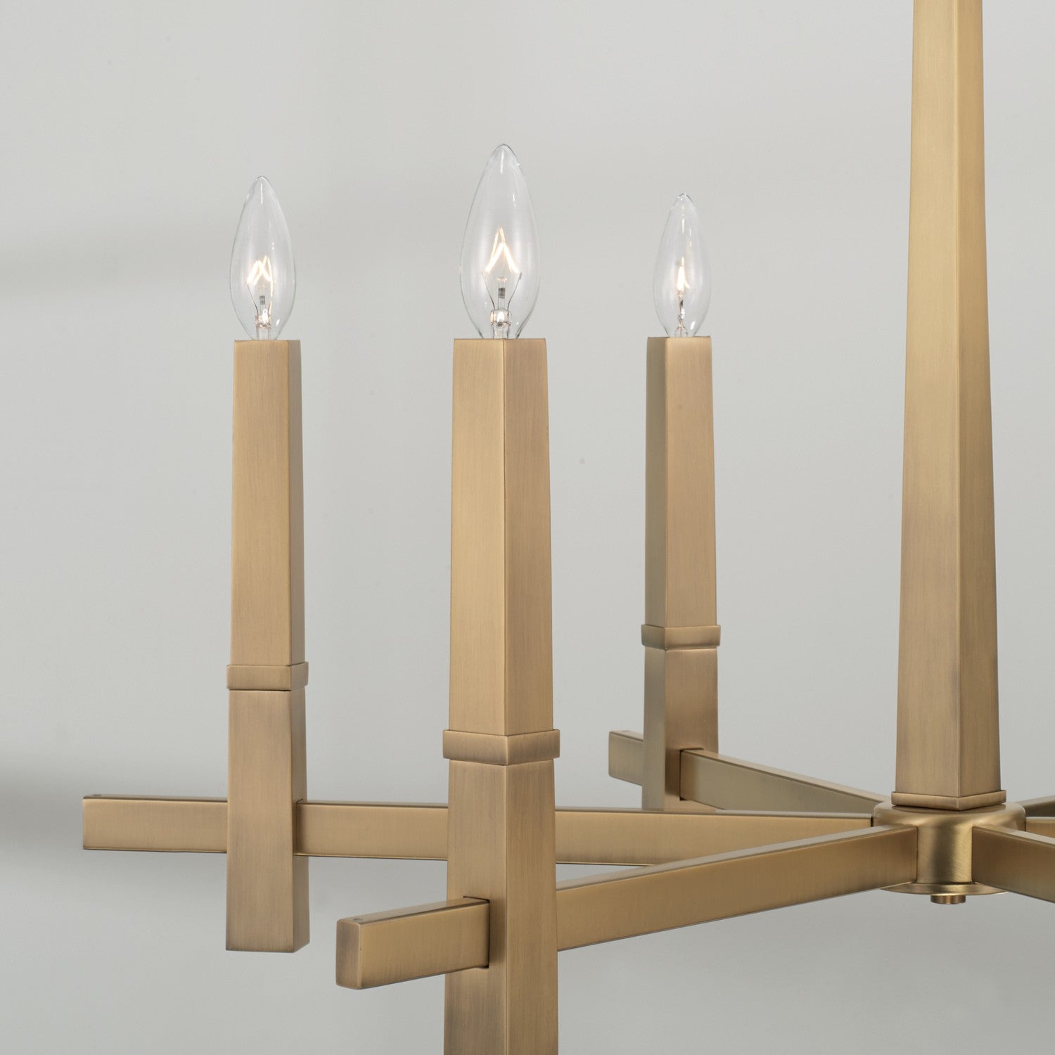 Capital Lighting - 449661AD - Six Light Chandelier - Blake - Aged Brass