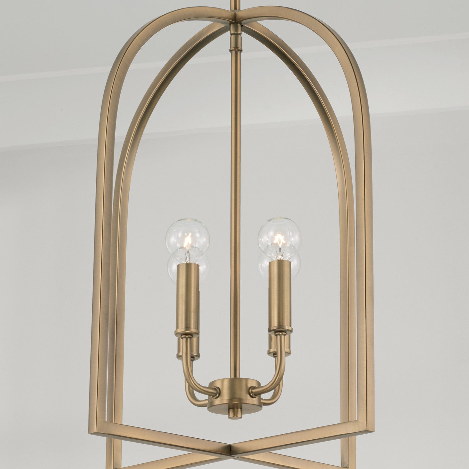 Capital Lighting - 548841AD - Four Light Foyer - Lawson - Aged Brass