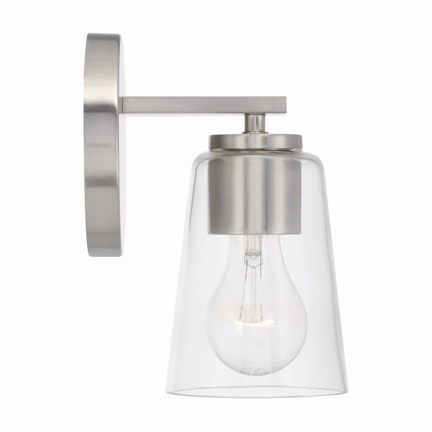 Capital Lighting - 648611BN-537 - One Light Wall Sconce - Portman - Brushed Nickel
