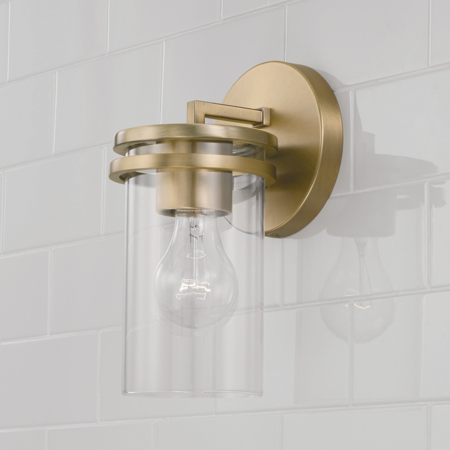 Capital Lighting - 648711AD-539 - One Light Wall Sconce - Fuller - Aged Brass