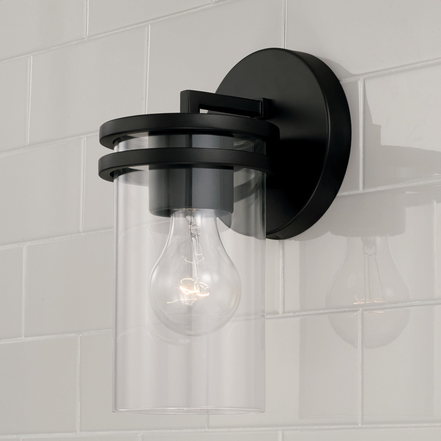 Capital Lighting - 648711MB-539 - One Light Wall Sconce - Fuller - Matte Black
