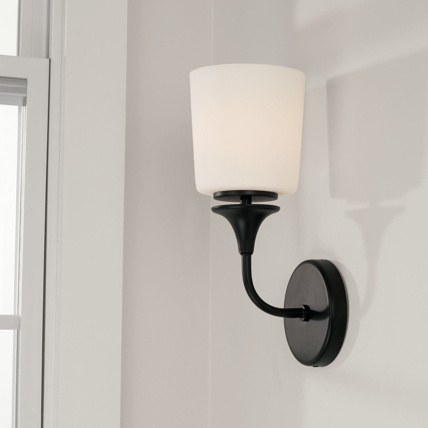 Capital Lighting - 648911MB-541 - One Light Wall Sconce - Presley - Matte Black
