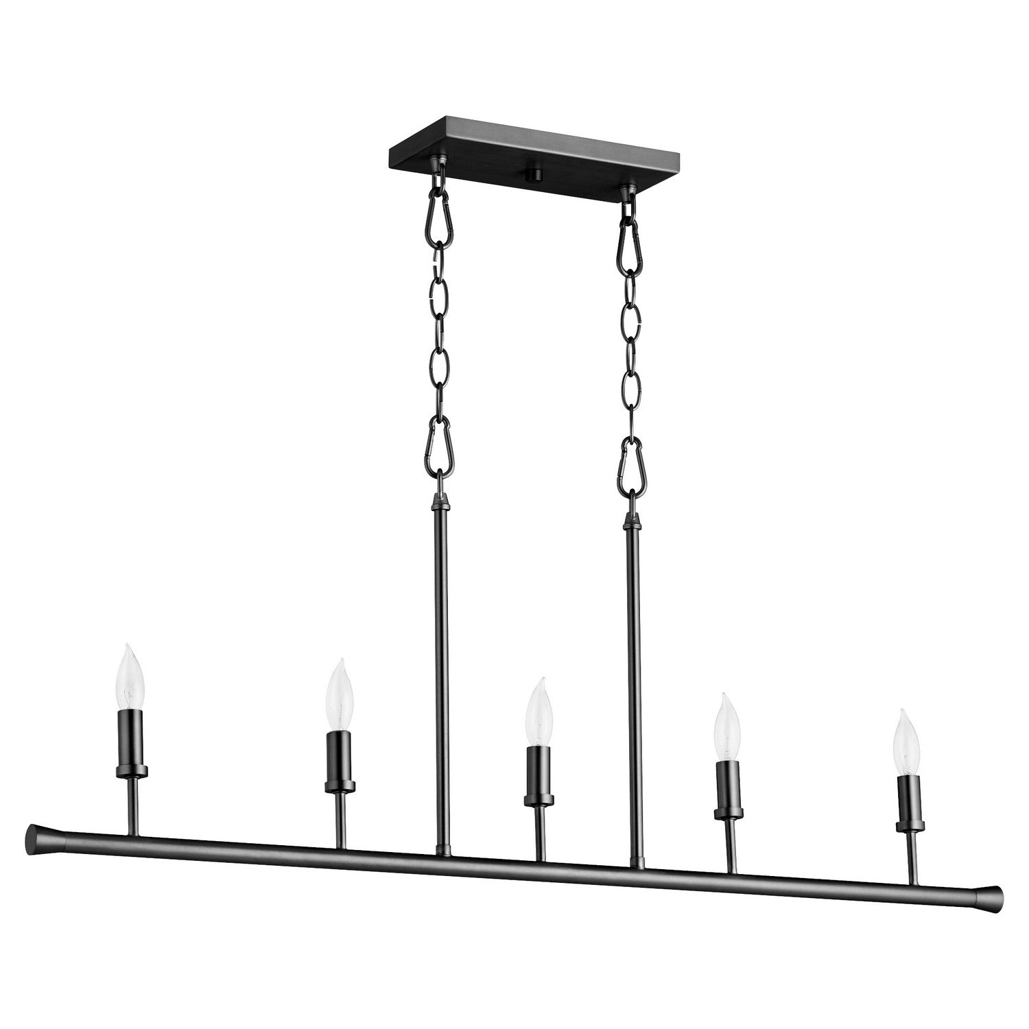 Quorum - 647-5-59 - Five Light Chandelier - Harmony - Matte Black