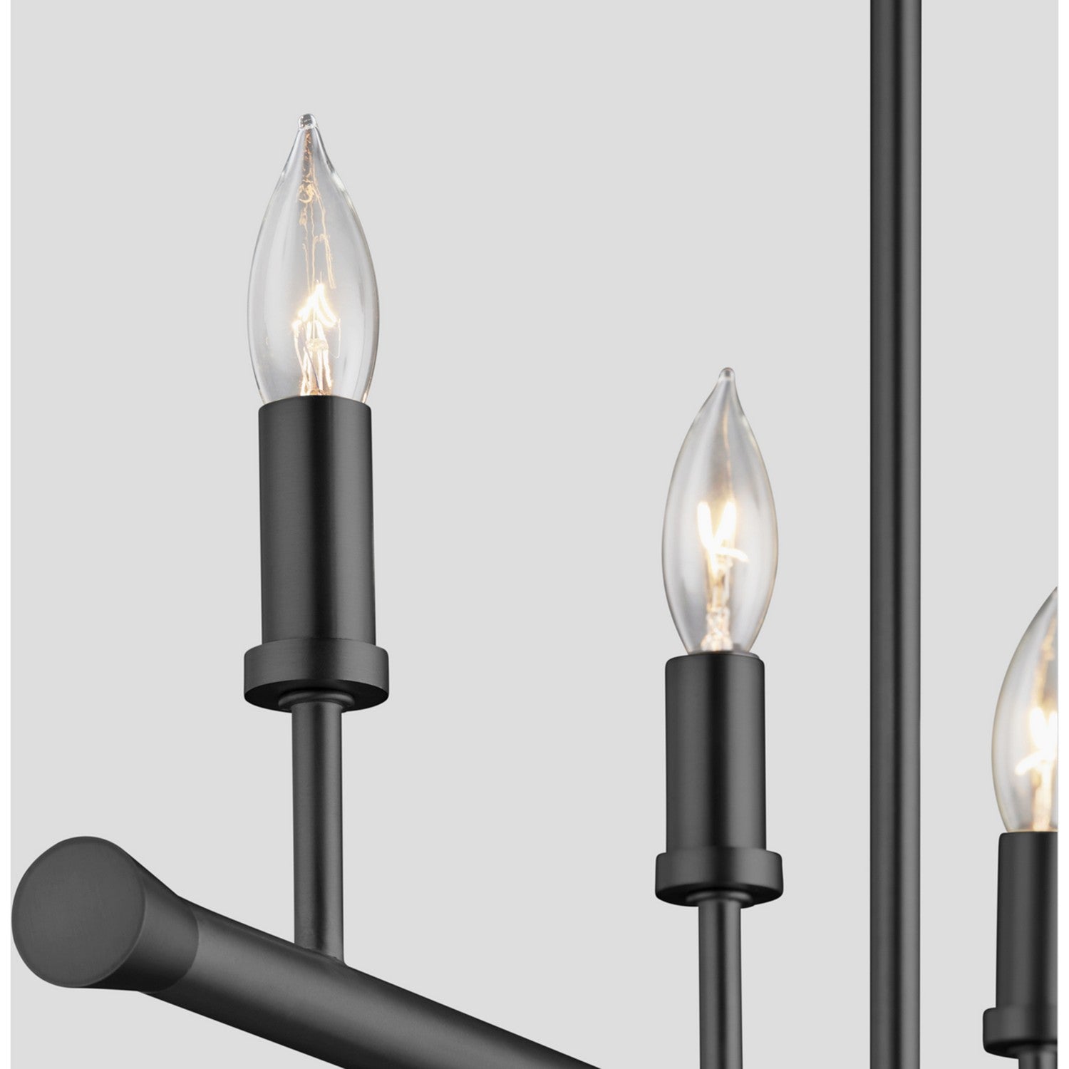Quorum - 647-5-59 - Five Light Chandelier - Harmony - Matte Black