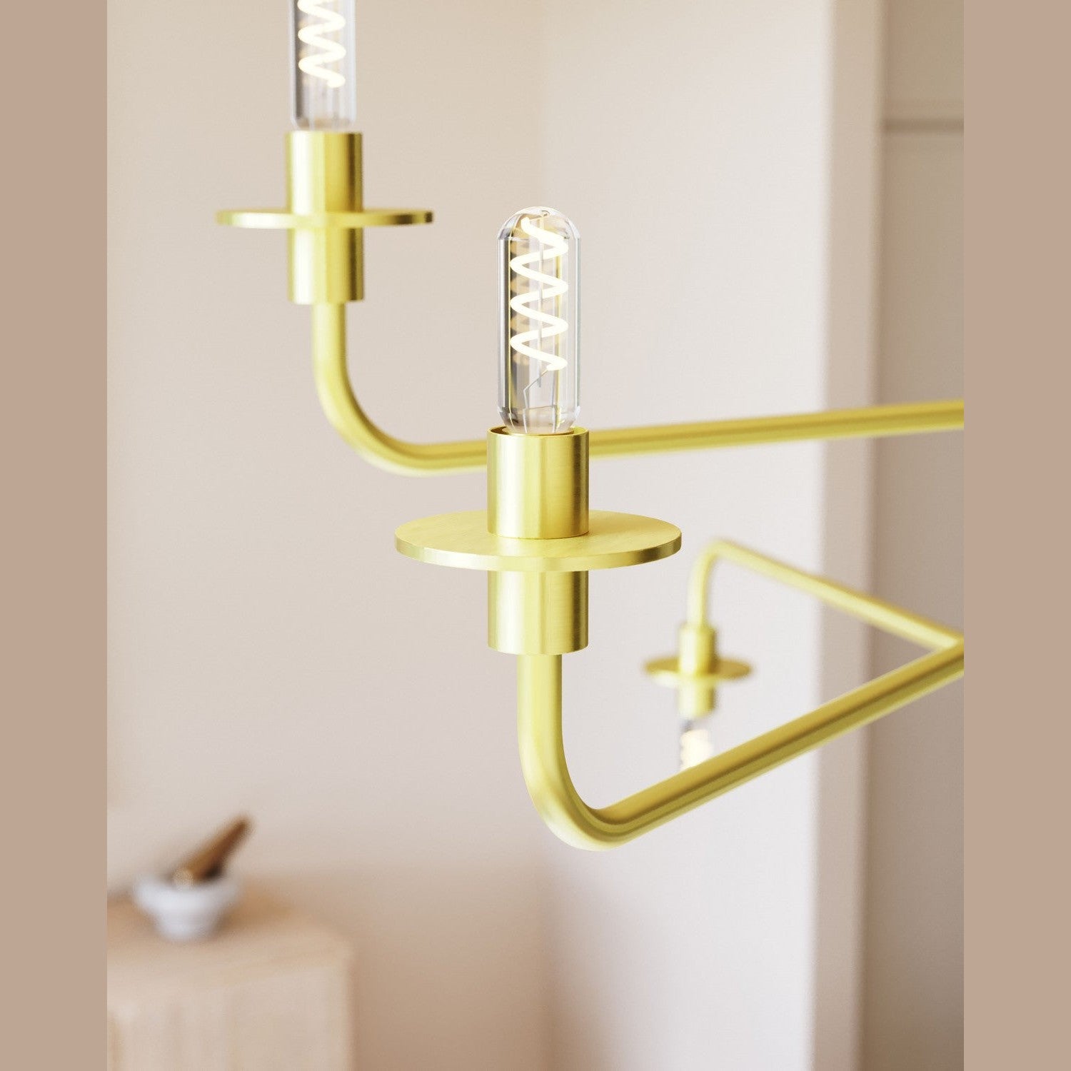 Sonneman - 4548.38 - Eight Light Pendant - Atelier - Satin Brass