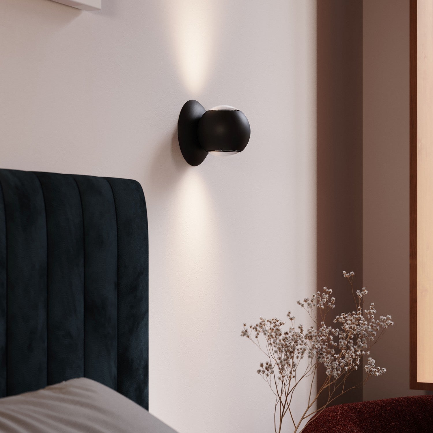 Sonneman - 7502.97 - LED Wall Sconce - Hemisphere - Textured Black