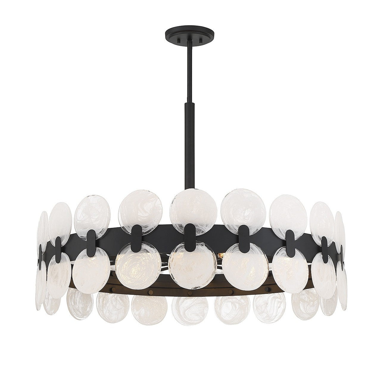 Savoy House - 1-3722-10-89 - Ten Light Chandelier - Boca - Matte Black