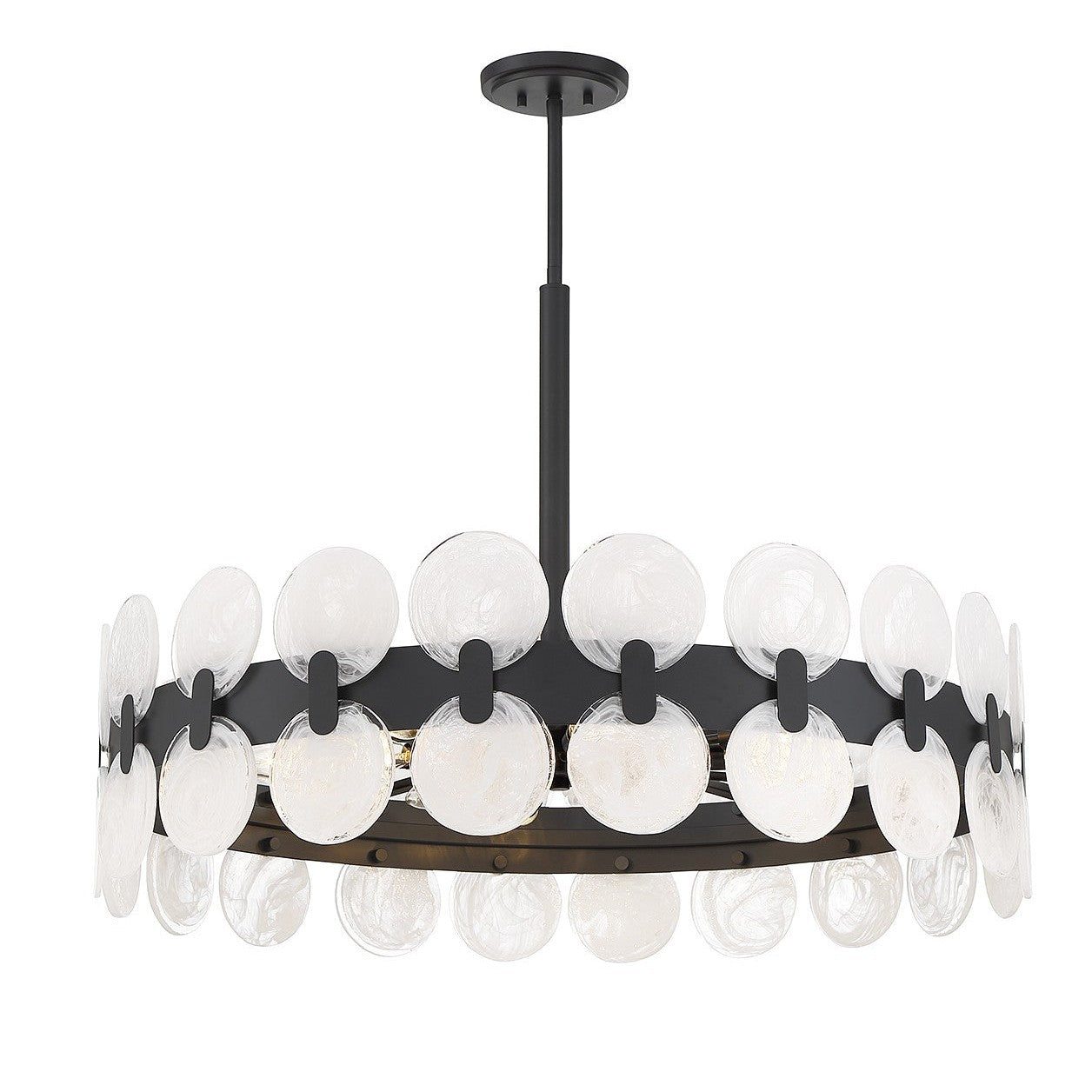 Savoy House - 1-3722-10-89 - Ten Light Chandelier - Boca - Matte Black