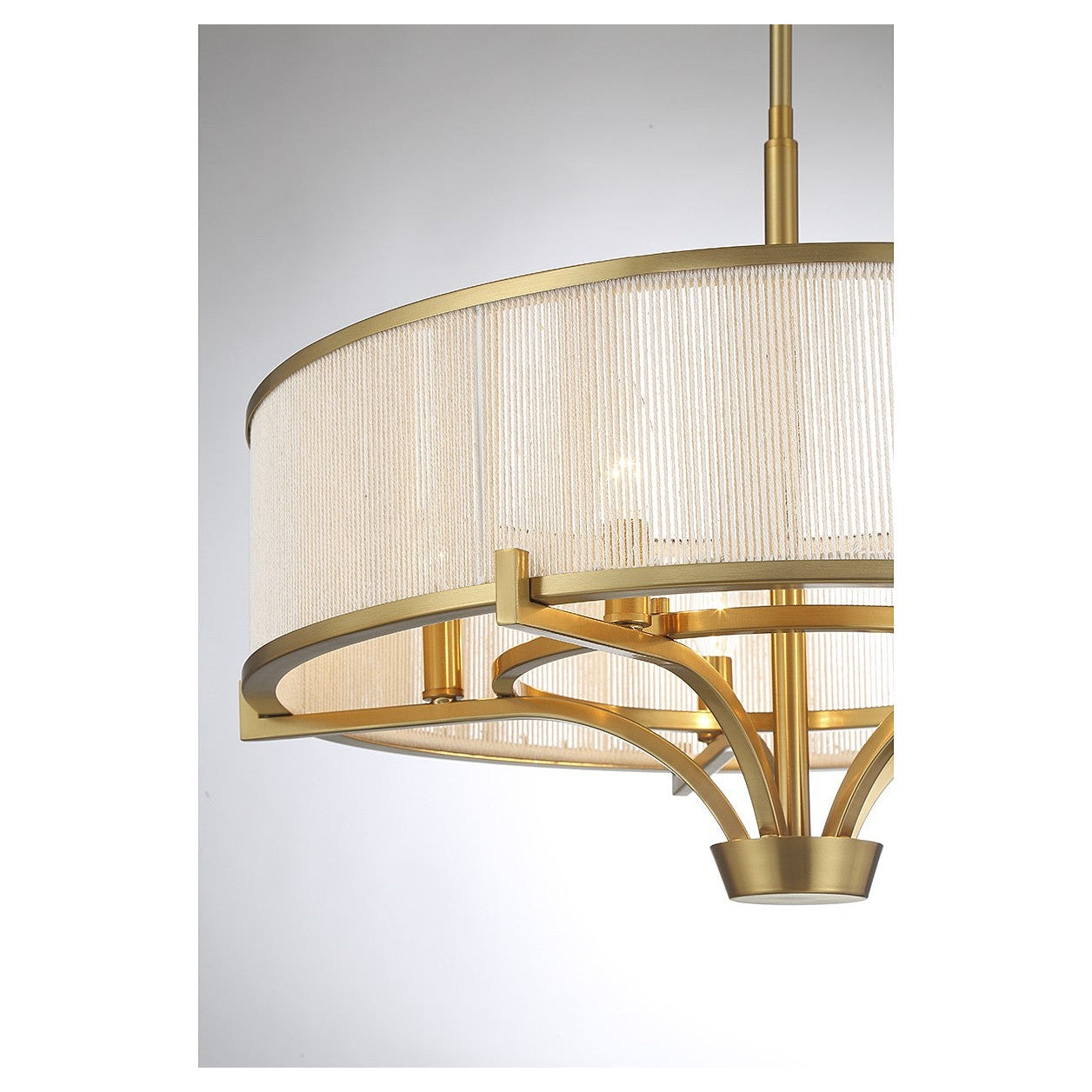 Savoy House - 1-7751-5-322 - Five Light Chandelier - Wynwood - Warm Brass