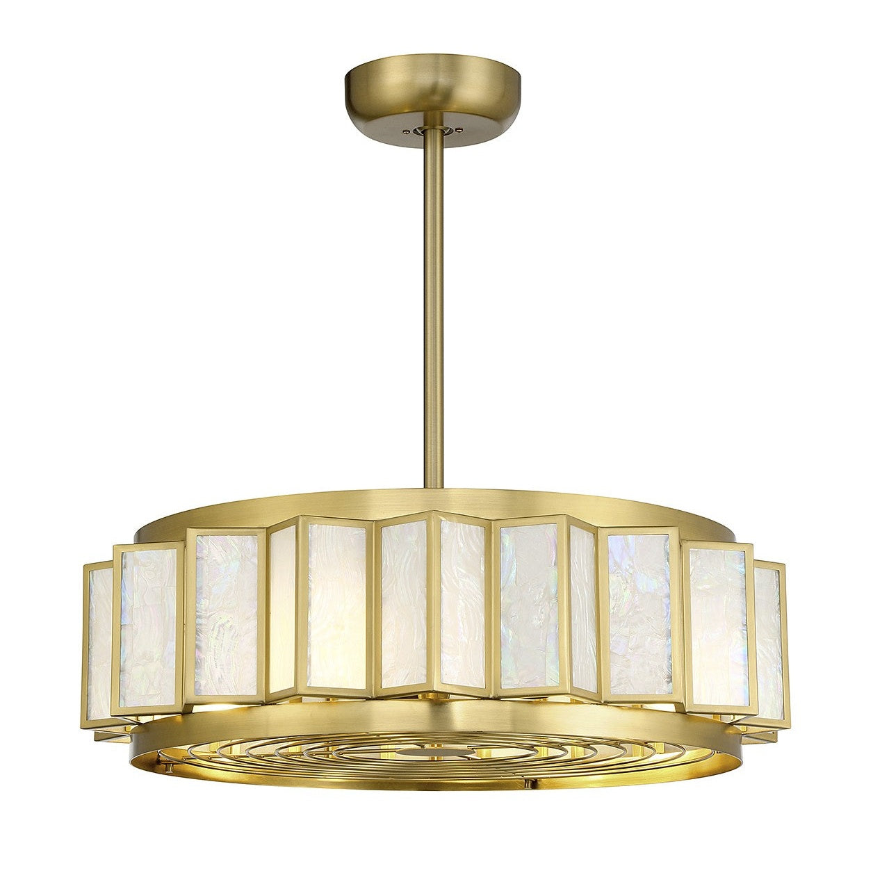 Savoy House - 28-FD-690-322 - LED Fan D'Lier - Gideon - Warm Brass