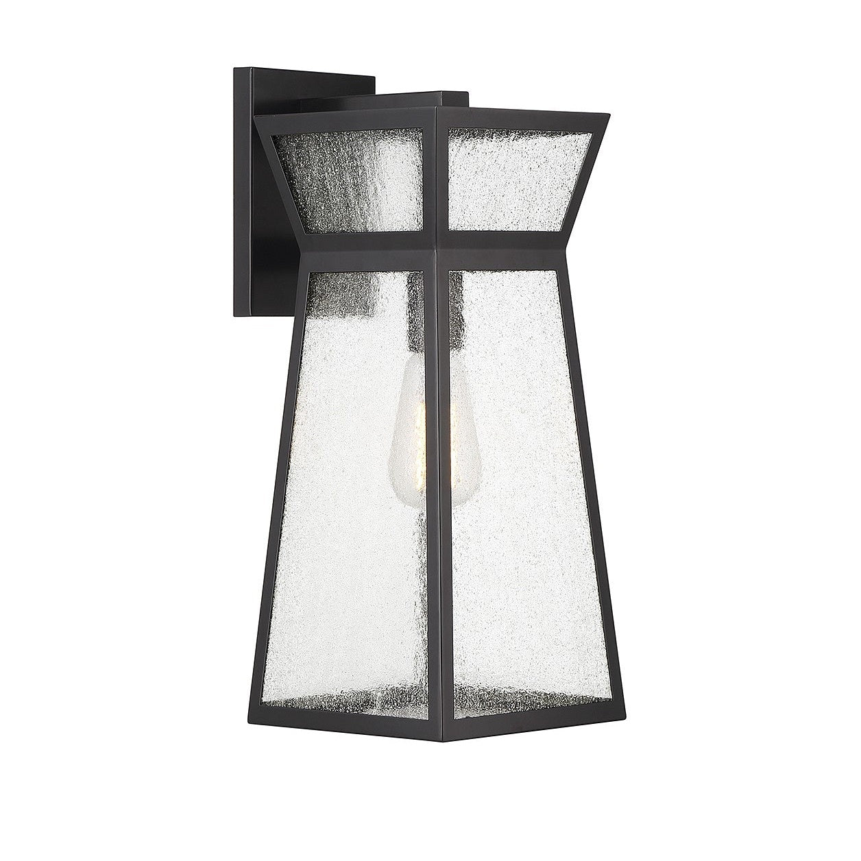 Savoy House - 5-635-BK - One Light Outdoor Wall Lantern - Millford - Matte Black