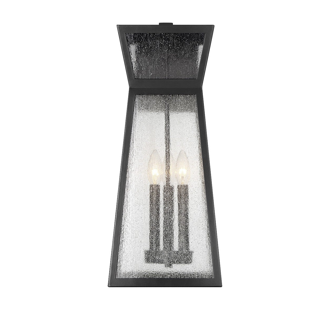 Savoy House - 5-636-BK - Three Light Outdoor Wall Lantern - Millford - Matte Black