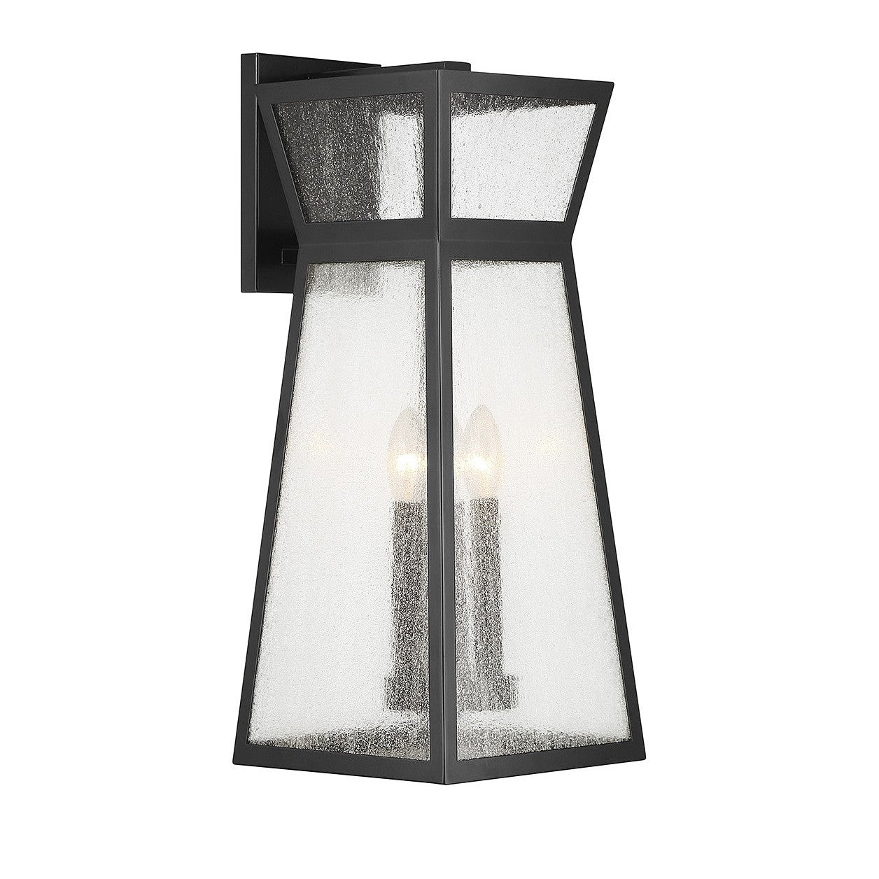 Savoy House - 5-636-BK - Three Light Outdoor Wall Lantern - Millford - Matte Black