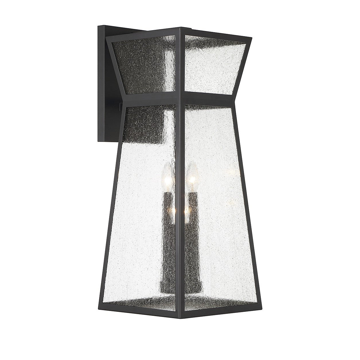 Savoy House - 5-637-BK - Four Light Outdoor Wall Lantern - Millford - Matte Black