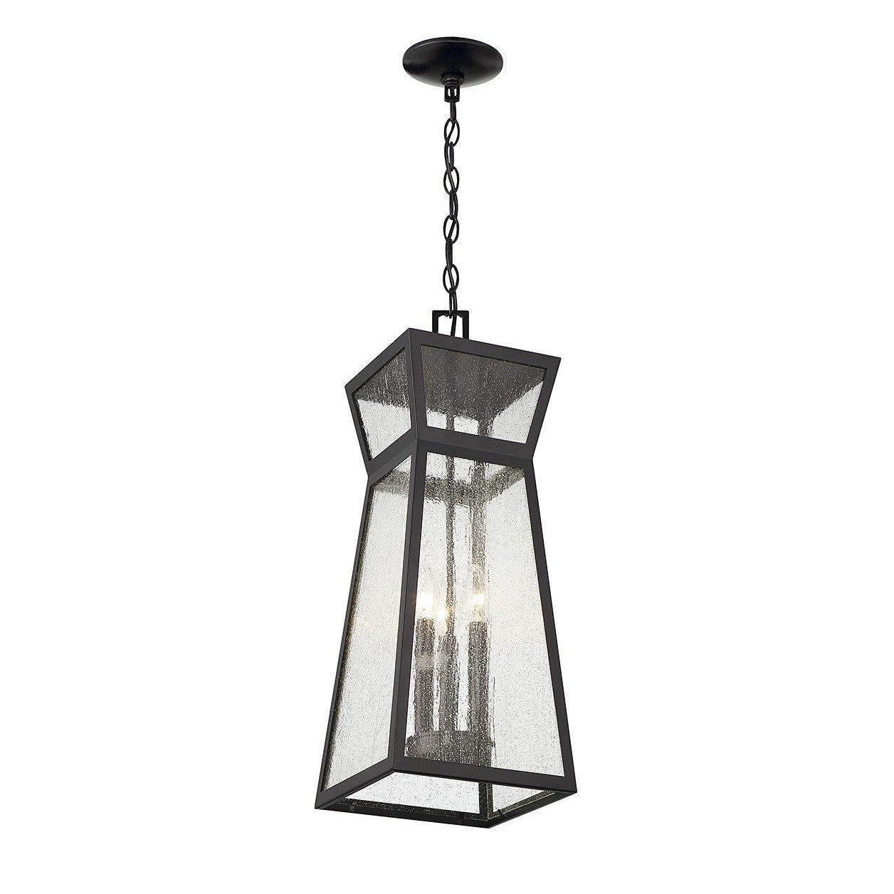 Savoy House - 5-638-BK - Three Light Outdoor Hanging Lantern - Millford - Matte Black