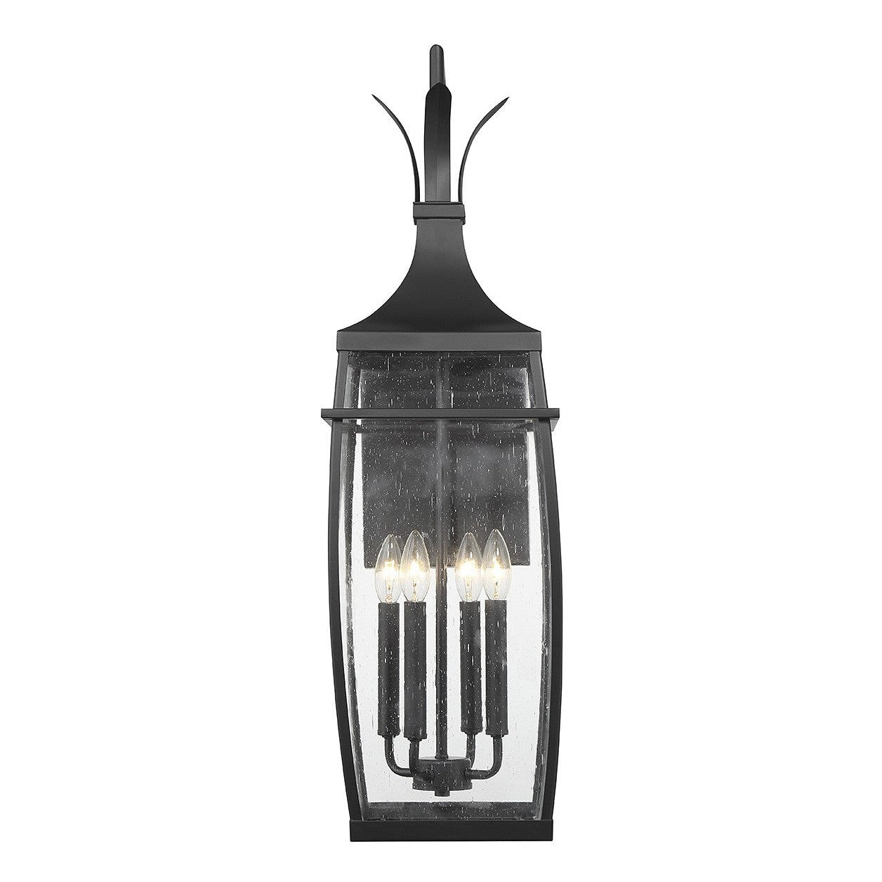 Savoy House - 5-764-BK - Four Light Outdoor Wall Lantern - Montpelier - Matte Black