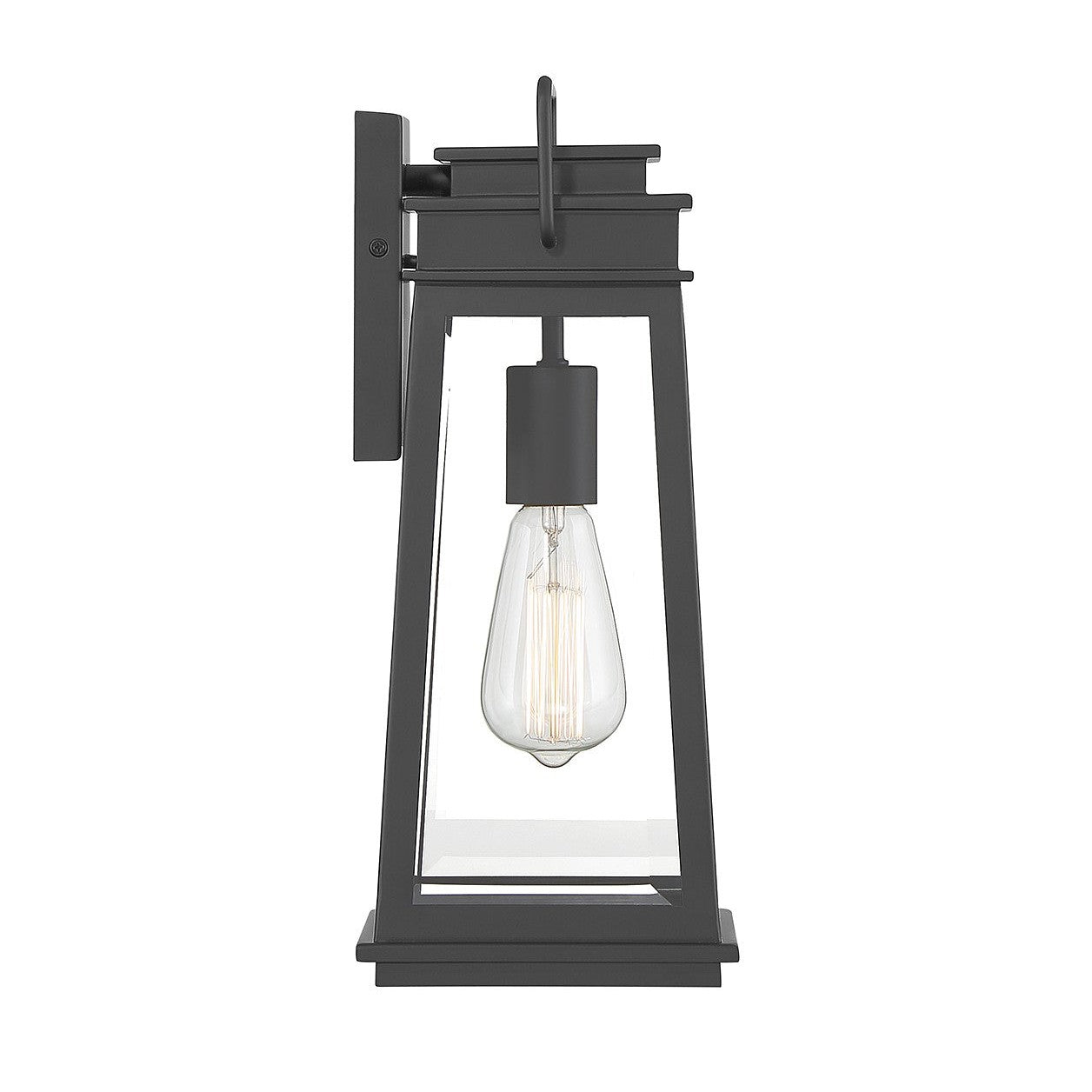 Savoy House - 5-812-BK - One Light Outdoor Wall Lantern - Boone - Matte Black
