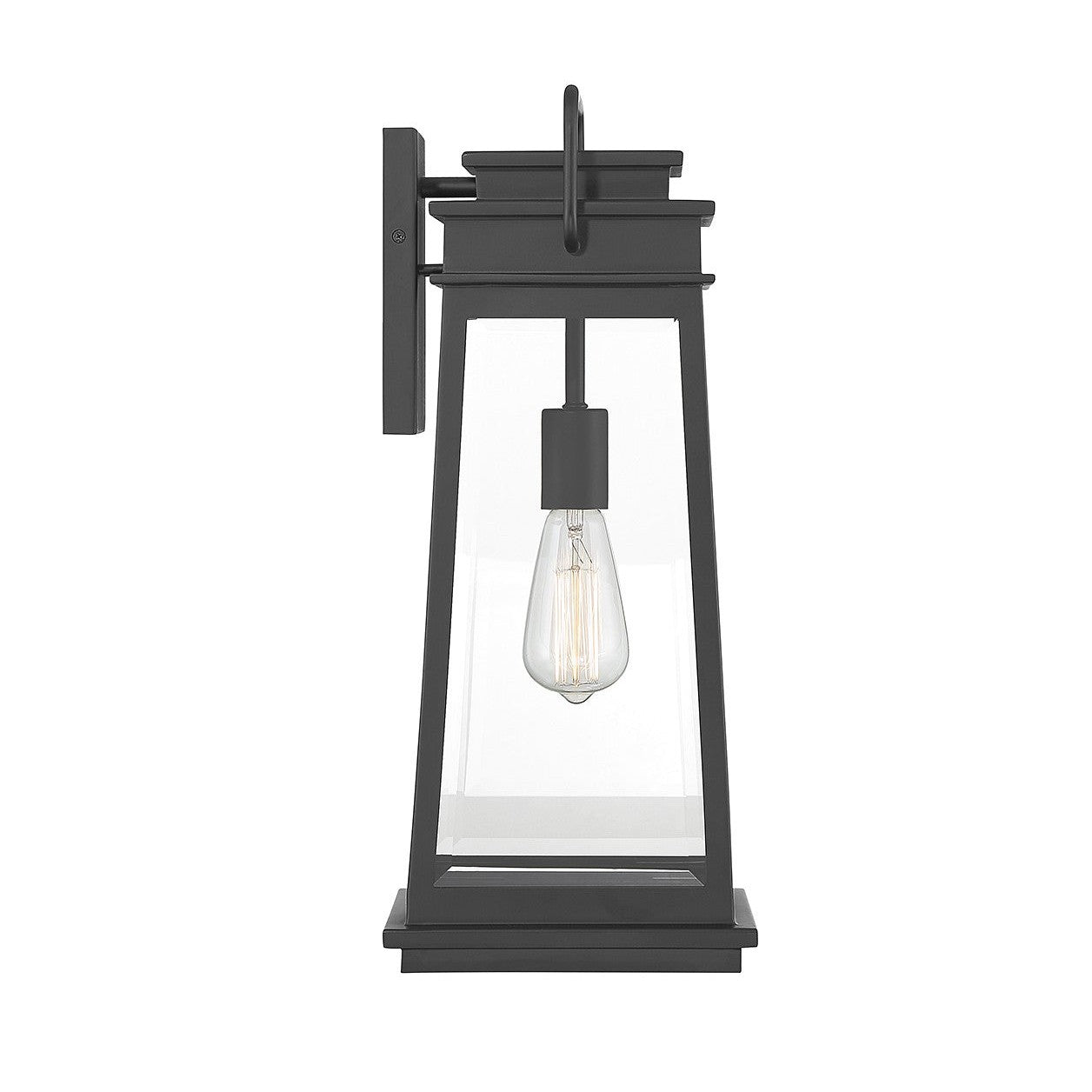Savoy House - 5-813-BK - One Light Outdoor Wall Lantern - Boone - Matte Black