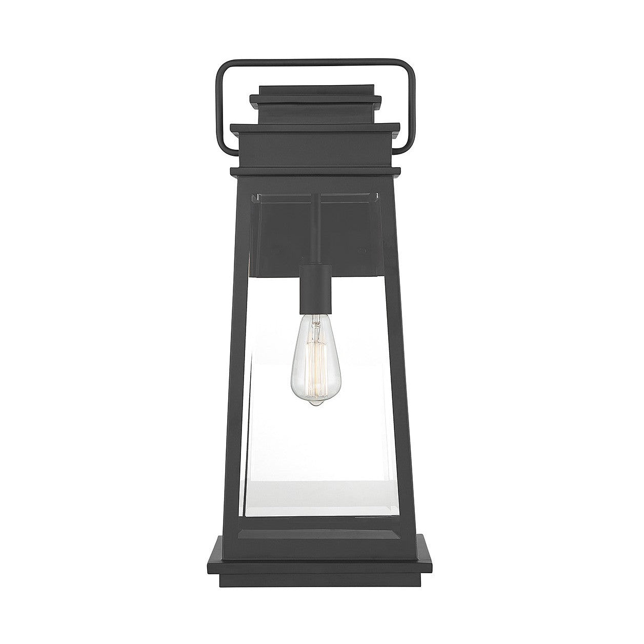 Savoy House - 5-814-BK - One Light Outdoor Wall Lantern - Boone - Matte Black