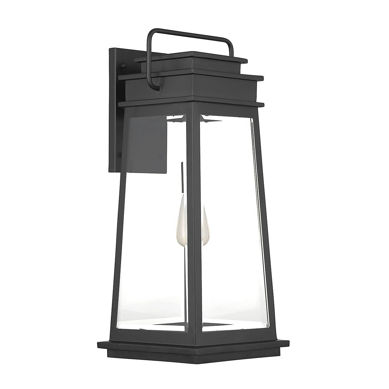 Savoy House - 5-814-BK - One Light Outdoor Wall Lantern - Boone - Matte Black