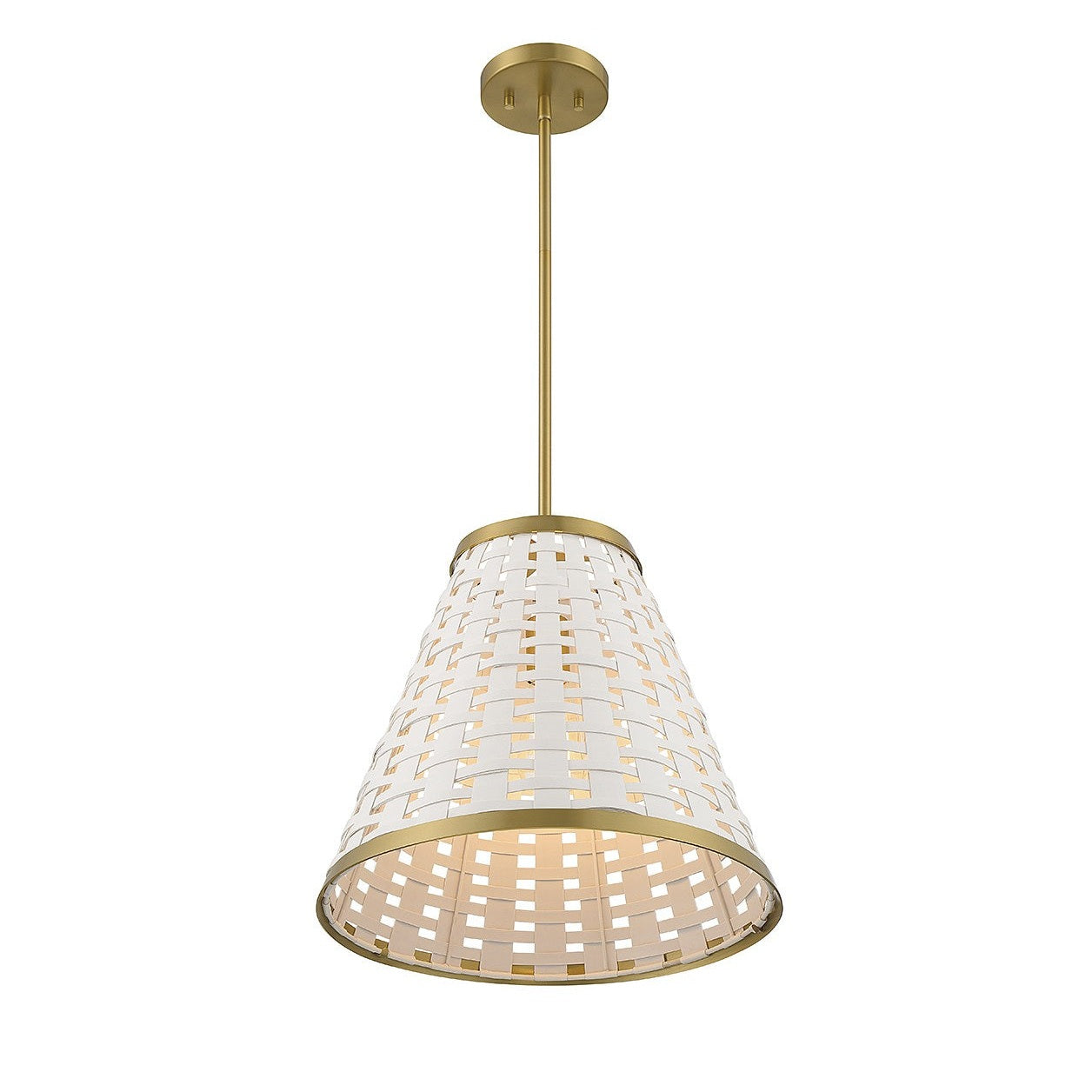 Savoy House - 7-3398-1-322 - One Light Pendant - Aster - Warm Brass