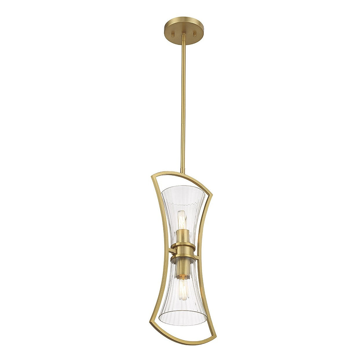 Savoy House - 7-9703-2-322 - Two Light Pendant - Bennington - Warm Brass