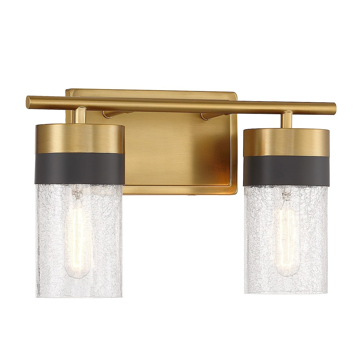 Savoy House - 8-3600-2-322 - Two Light Bathroom Vanity - Brickell - Warm Brass