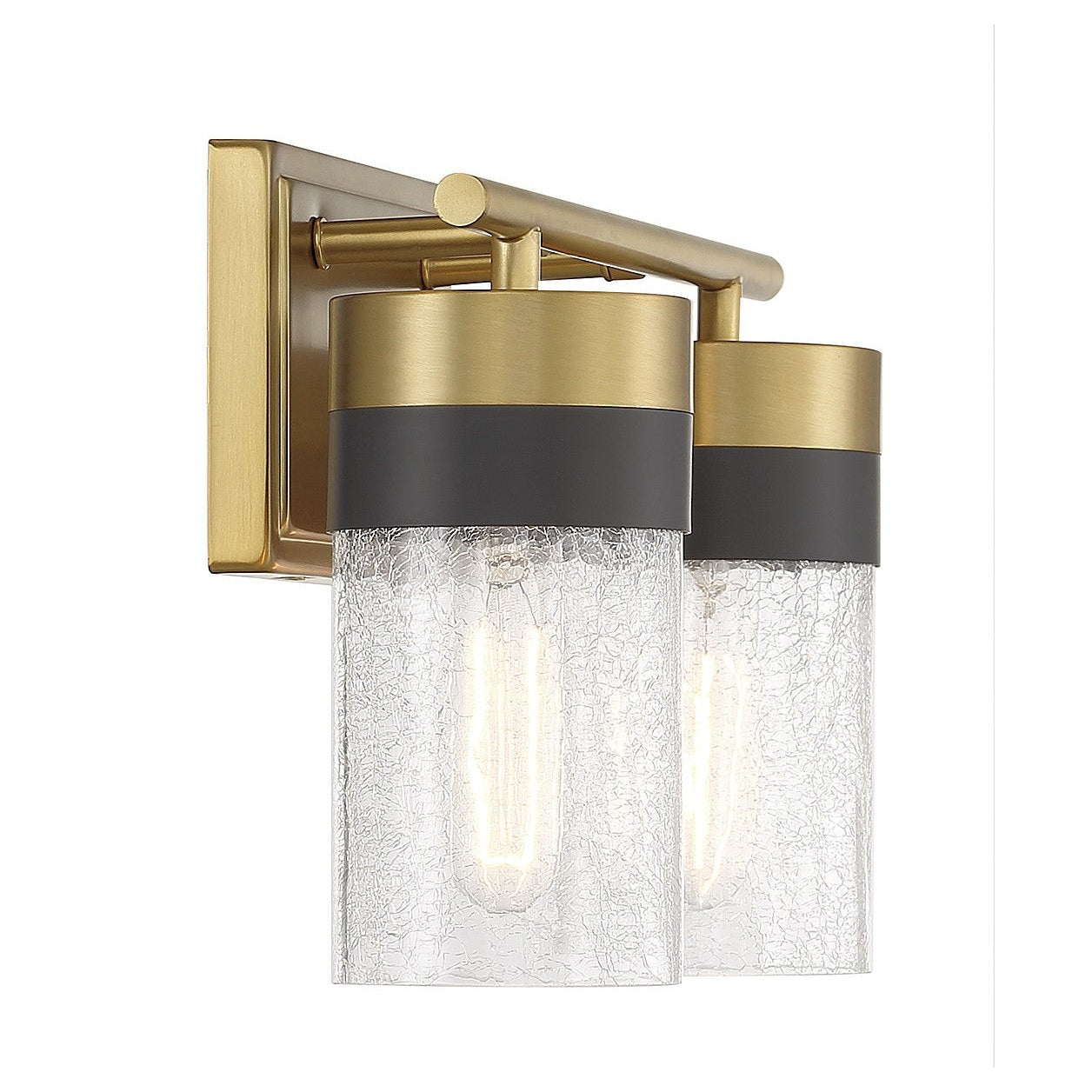 Savoy House - 8-3600-2-322 - Two Light Bathroom Vanity - Brickell - Warm Brass