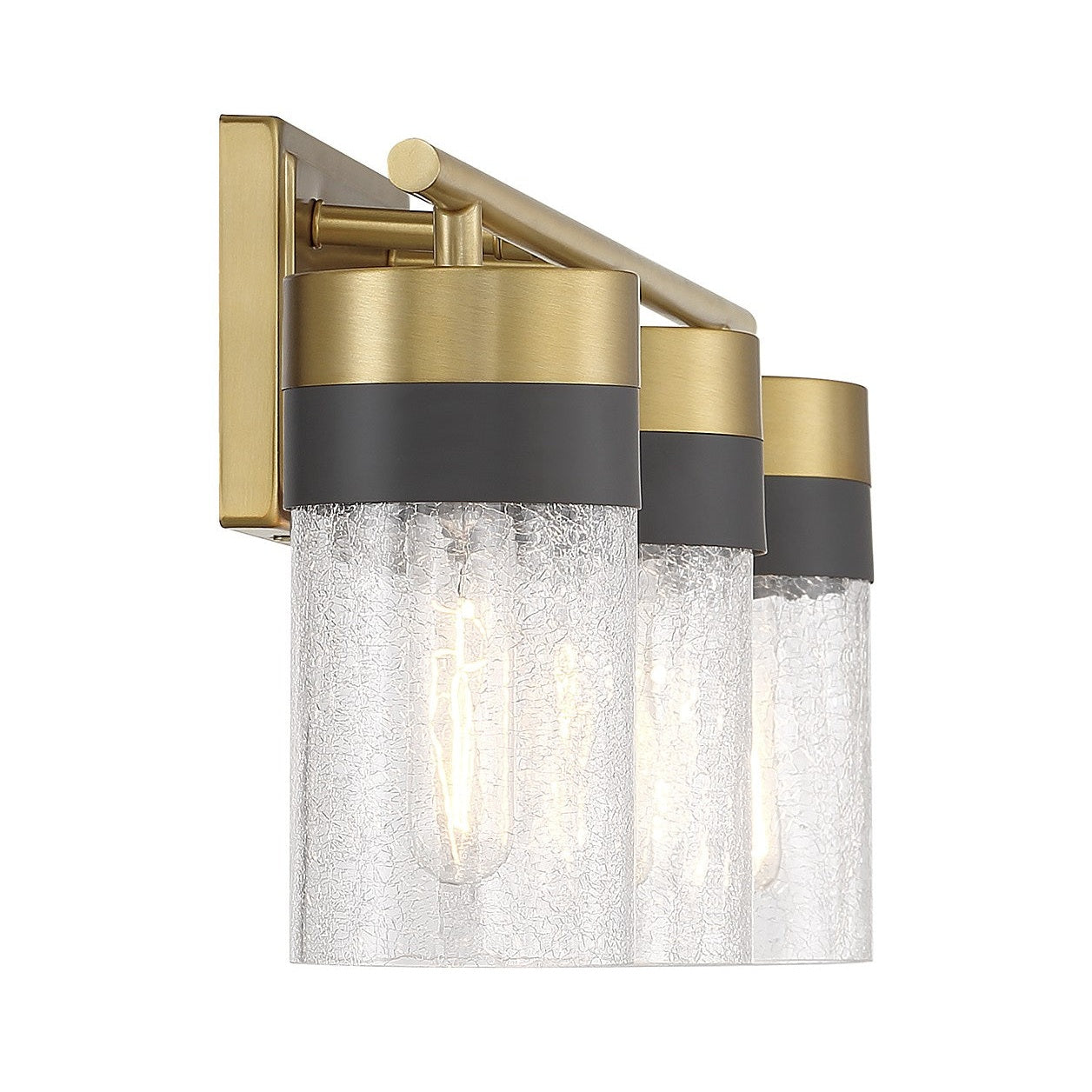Savoy House - 8-3600-3-322 - Three Light Bathroom Vanity - Brickell - Warm Brass