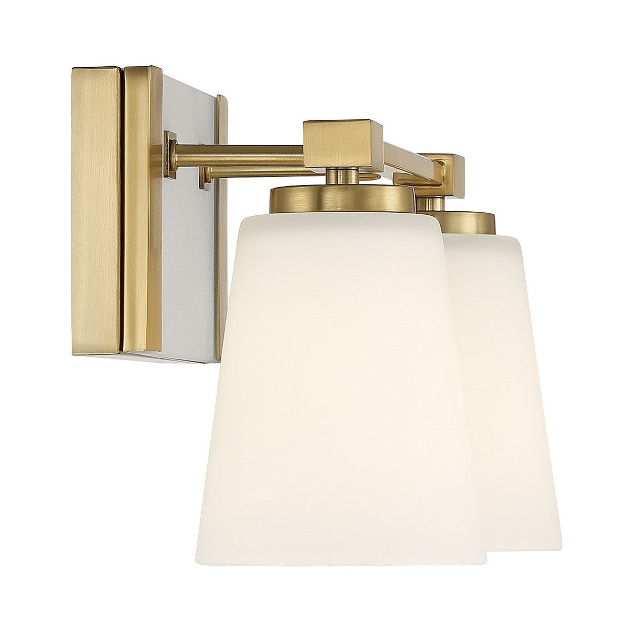 Savoy House - 8-6901-2-322 - Two Light Bathroom Vanity - Darby - Warm Brass