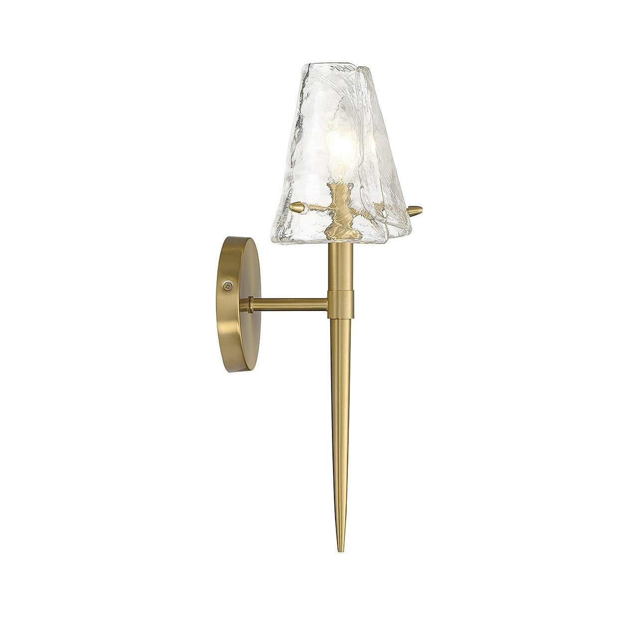 Savoy House - 9-2104-1-322 - One Light Wall Sconce - Shellbourne - Warm Brass