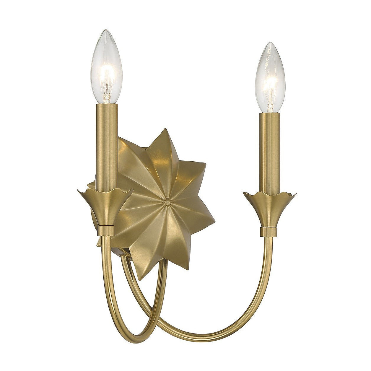 Savoy House - 9-2204-2-322 - Two Light Wall Sconce - Sullivan - Warm Brass