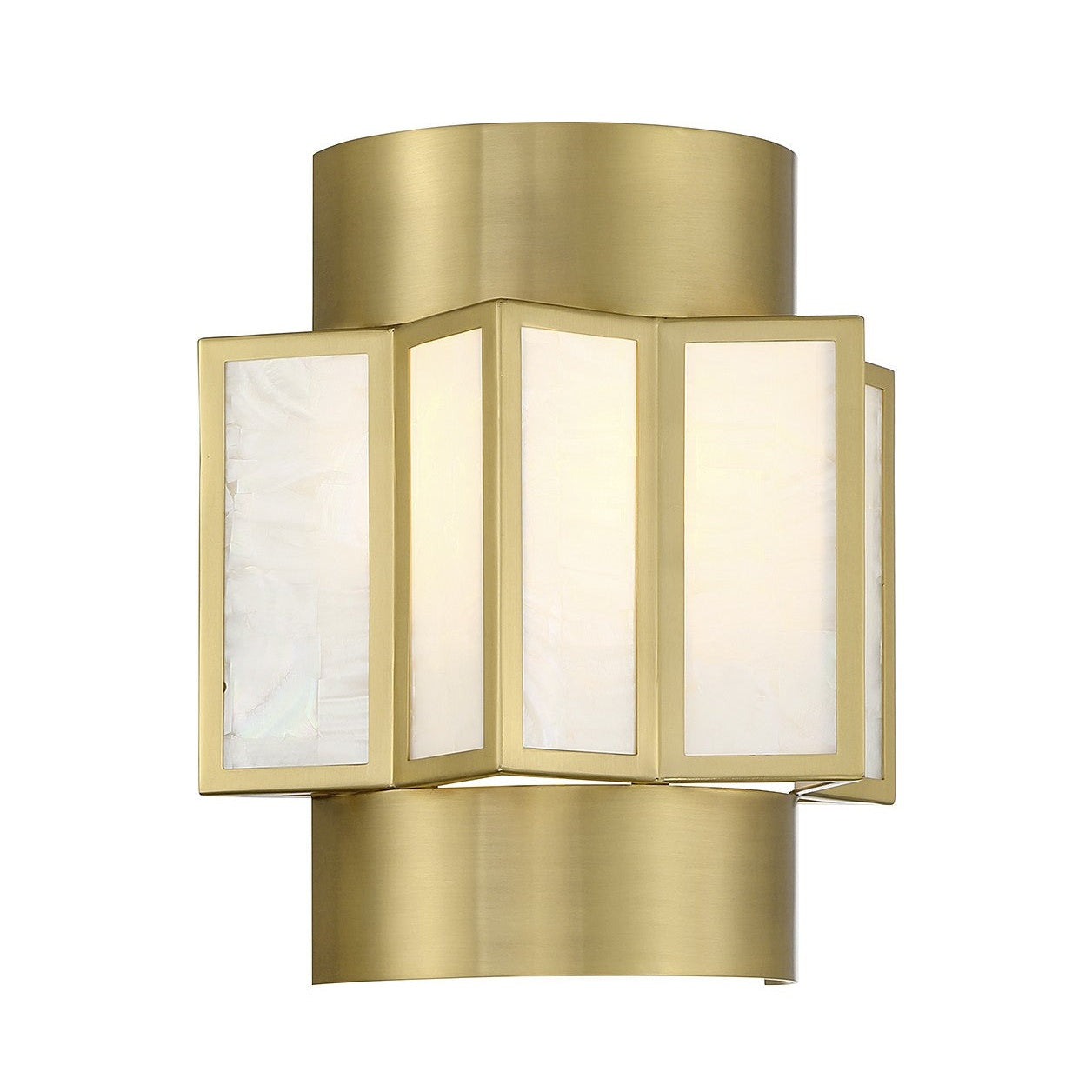 Savoy House - 9-3164-2-322 - Two Light Wall Sconce - Gideon - Warm Brass